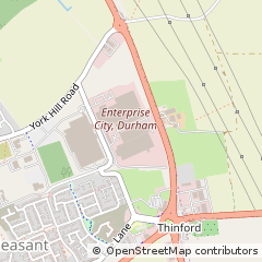 Map of Spennymoor, Durham