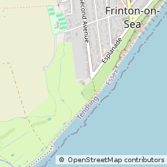 Map of Frinton-on-SEA