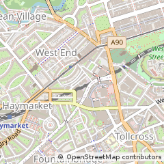 Map of Edinburgh