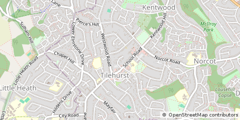 Map of Reading