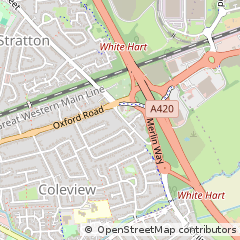 Map of Swindon