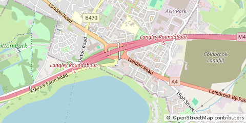 Map of Slough