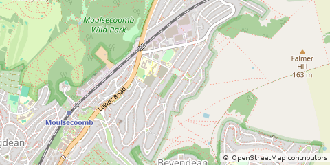 Map of Brighton, East Sussex