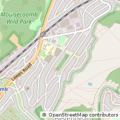 Map of Brighton, East Sussex