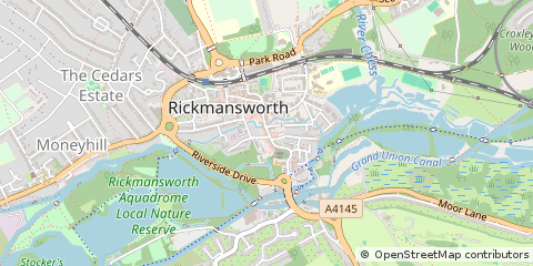 Map of Rickmansworth