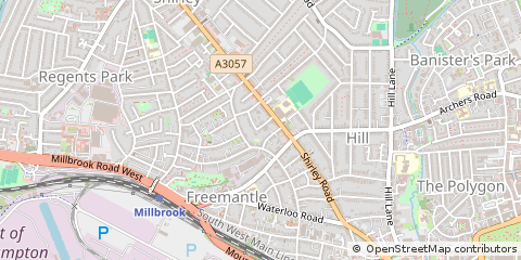 Map of Southampton
