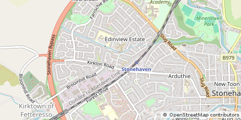Map of Stonehaven