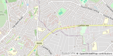 Map of Nottingham
