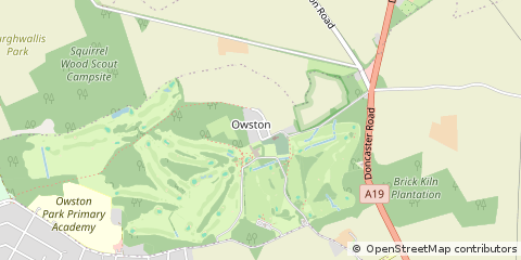Map of Doncaster