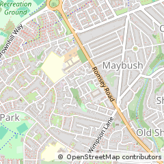 Map of Southampton