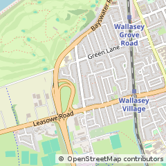 Map of Wallasey