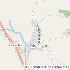 Map of Insch, Aberdeenshire