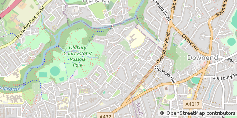 Map of Bristol