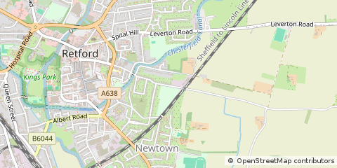 Map of Retford