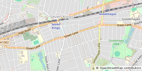 Map of Ilford