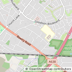 Map of Doncaster