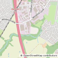 Map of Manchester