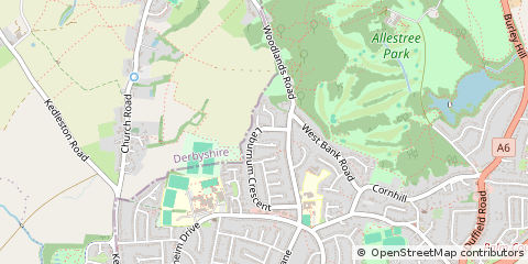 Map of Derby