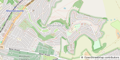 Map of Brighton
