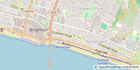 Map of Brighton