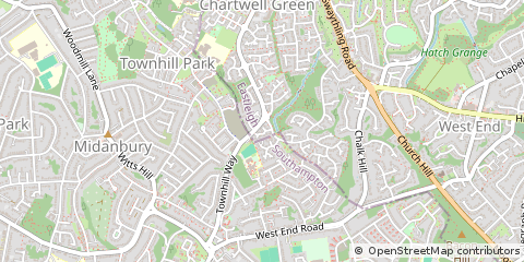Map of Southampton