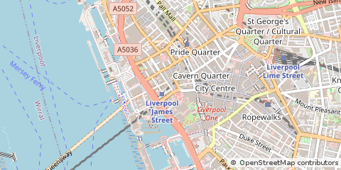 Map of Liverpool