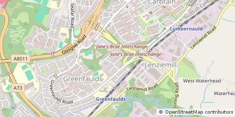 Map of Glasgow