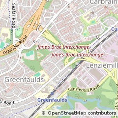Map of Glasgow