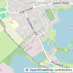 Map of Cirencester, Gloucestershire