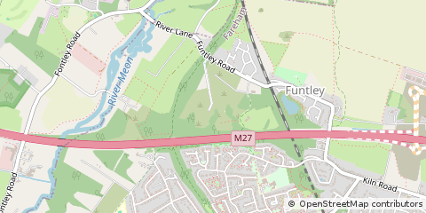 Map of Fareham