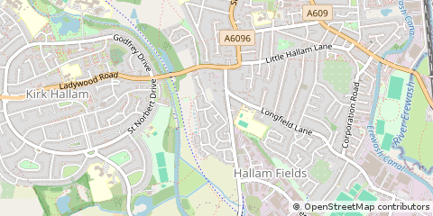 Map of Ilkeston