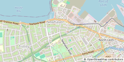 Map of Edinburgh, Midlothian