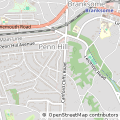 Map of Poole