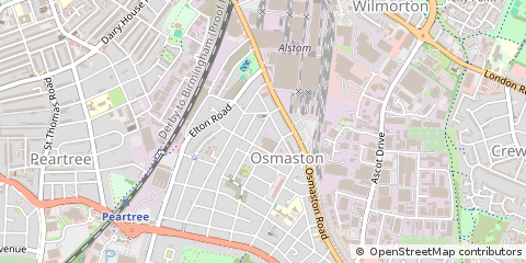 Map of Derby