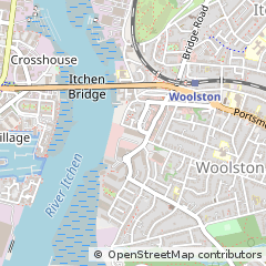 Map of Southampton, Hampshire