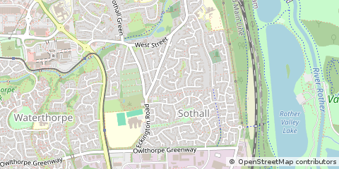 Map of Sheffield