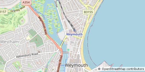 Map of Weymouth