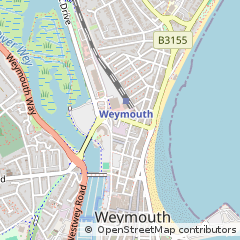 Map of Weymouth