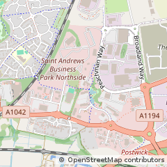 Map of Norwich, Norfolk
