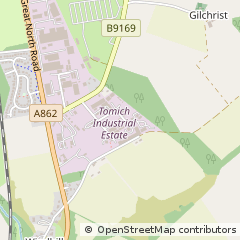Map of Muir of ORD, Ross-Shire