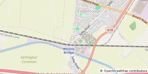 Map of Goole, North Humberside