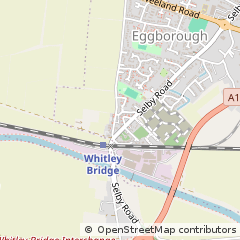 Map of Goole, North Humberside