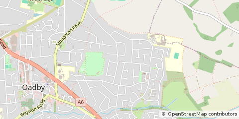 Map of Leicester