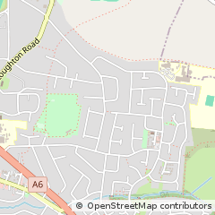 Map of Leicester