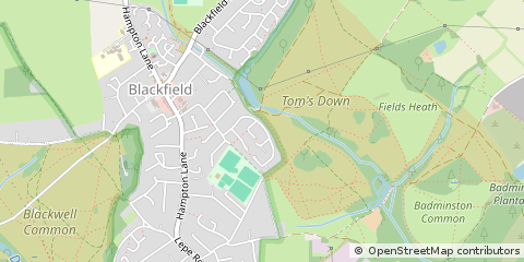 Map of Southampton