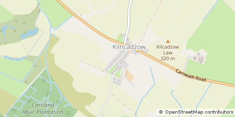 Map of Carluke
