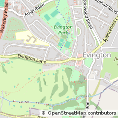 Map of Leicester