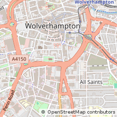 Map of Wolverhampton
