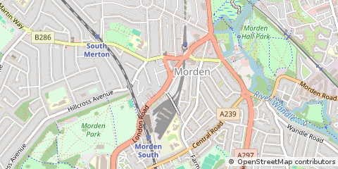 Map of Morden
