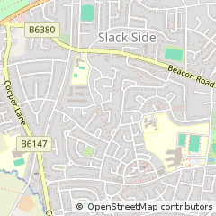 Map of Wibsey, Bradford